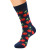 Trendy Brand Happy Socks Celebrity Fruit Christmas Middle-Long Stockings 100% Cotton Socks Men