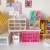 Girl Heart in Jiugongge Dustproof Drawer Storage Box Desktop Stationery Jewelry Hand Account Cosmetic Storage Student