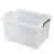 Storage Box Extra Large Transparent Plastic Thickened Storage Box Home Storage Box Clothes Quilt Toy Small Storage Box