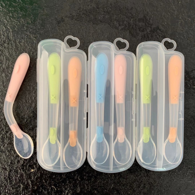 Baby Silicone Twist Spoon Kit