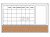 Combination board with half cork board half writing board for office  Plan Information Whiteboard Kanban Hanging Display