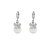 Korean Style Fairy Earrings Elegant Fashion Trending Women's Opal Elegant Earrings Women's Slim-Looking Face Earrings
