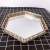 Factory Direct Sales Nordic Gold-Plated Glass Organizer Plate Mirror Bottom Tray Living Room Light Luxury Decoration Fruit Plate