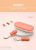 316 Stainless Steel Baby Eat Leaning Spoon Short Handle One-Year-Old Baby Tableware Food Supplement Training Spoon Fork