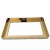 Nordic Entry Lux Style Creative Natural Marble Stainless Steel Frame Tray Sushi Plate Dessert Jewelry Storage Tray