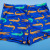 Children's Swimming Trunks Milk Silk Polyester Nylon Fabric Cartoon Print Adjustable Waist