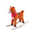 Plush Toy Children's Rocking Chair Musical Trojan Rocking Horse Electric Horse Cowboy Song Children's Toy