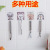 Stall Transparent Hook Sticky Hook Strong Adhesive Wall Load-Bearing Kitchen Hook Tracelss Paste Punch-Free Plastic