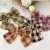 Korean Girly Fabric Plaid Exaggerated Bow Barrettes Fashion All-Match Sweet Personality Delicate Top Clip Hair Accessories