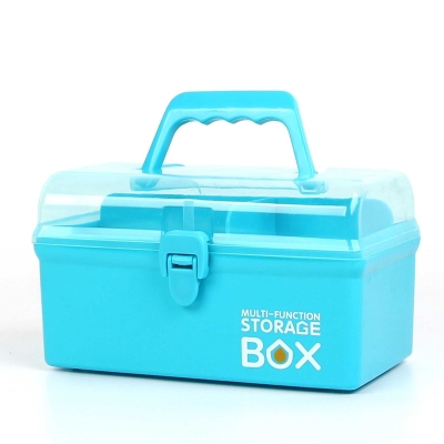S42-A-2225 Cosmetics Storage Box Sundries Induction Box Household Portable Small Medicine Box Household Storage Storage Box
