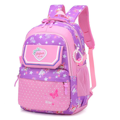 Basketball Bag New Schoolbag Elementary School Students Korean Style Girl's Backpack Travel Lightweight Waterproof Backpack One Product Dropshipping