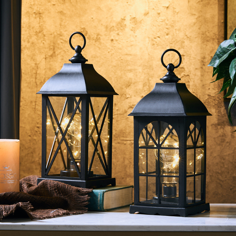 风灯Ramadan摆件室外花园房间卧室床头柜复古装饰摆设小夜灯