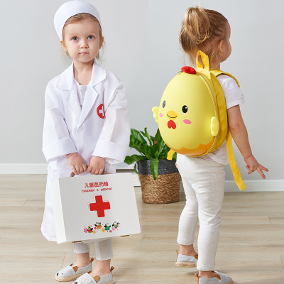 Children's Simulation Little Doctor Toy Set Girl Schoolbag Male Play House Role Playing Nurse Injection Stethoscope