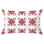 Gm145 Christmas Red Series Peach Skin Fabric Lumbar Cushion Cover Home Ornament Sofa Cushion Cover Wholesale Pillow Cover