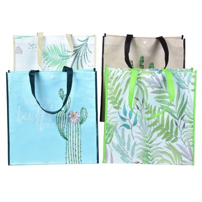 Laminated Non-Woven Bag Fresh Printed Non-Woven Bag Currently Available Environmental Protection Clothing Packaging Bag Gift Bag