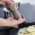 Freshly Ground Ground Black Pepper Grinder Spice Jar Household Manual Grinding Pepper Sesame Powder Kitchen Seasoning Jar