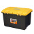 Factory Direct Thickened Car Outdoor Tool Storage Box Plastic Storage Device Storage Box Oversized with Lid 45l