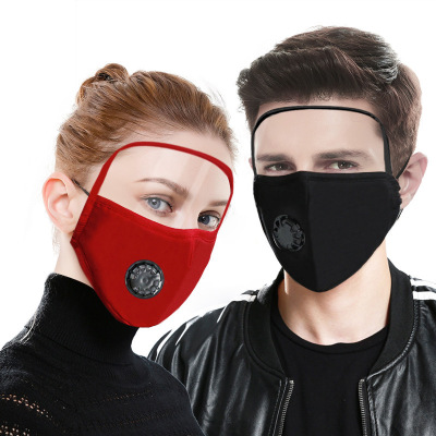 Currently Available Adult Cotton Mask Face Care Full-Face PM2.5 Goggles Protection Integrated Men Mask