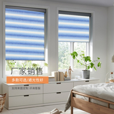 Factory Currently Available Wholesale Bathroom Kitchen Blinds Manual Lifting Shutter Project Awning Curtain