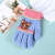 Children's Gloves Winter Girls' Five Finger Warm 4-8 Years Old Kid Boy Baby Kindergarten Cute Cartoon