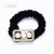 Pork Intestine Velvet Cloth Ring Pearl Hair Elastic Creative New Crystal Hairtie Fabric Highly Elastic Hair Rope Wholesale