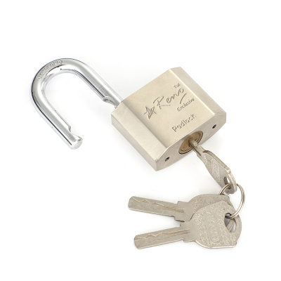 Padlock Electroplating Matte Special-Shaped Copper Core Atomic Lock Factory Direct Sales