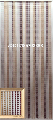 HP-99 Water Drop Bead Partition Curtain Feng Shui Curtain Hallway Bedroom Bathroom Decorative Curtain Bead Curtain