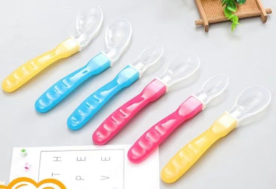 Baby Silicone Spoon Kit