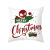 2020 Christmas Hug Pillowcase Cartoon Letter Print Cushion Covers Office Sofas Pillow Covers Cross-Border Hot Sale