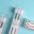 Creative Macaron Toothbrush NaNO 3 PCs Japanese Japanese Style NonPrinted Adult Soft Hair Ceramic Toothbrush Family Pack