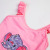 European and American Cartoon Swimsuit Pink Elephant Swimsuit One-Piece Korean Style Sequined Children's Swimsuit Foreign Trade