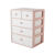 Boya Lige Underwear Three-in-One Storage Box Wardrobe Style Socks Drawer Underwear Storage Box Compartment Storage