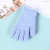 Solid Color Finger Women's Gloves Autumn Knitted Wool Fleece-Lined Winter Cycling Thermal Knitting Gloves for Students