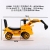 Baby Carriage, Children's Four-Wheel Sliding Excavator