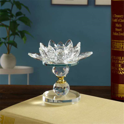 Crystal Glass Candlestick Factory Direct Sales