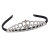 New Korean Style Children's Rhinestone Crown Hair Comb Crystal Crown Watch Show Headband Hair Accessories Wholesale