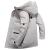 Winter New Men's Workwear down Jacket Casual Short Boys' Windproof Warm Anti-Wrinkle Stand Collar Hooded Jacket