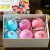 Bath Salt Explosion Bath Salt High-End Gift Box Dried Flower Essential Oil Loofah Rainbow Bath Bomb Bath Bombs