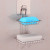 Double Layers Soap Holder Soap Box Stainless Steel Bathroom Rack Soap Holder Suction Cup Wall Hanging