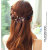 New Rhinestone Flower Duckbill Clip Large Korean Style Elegant Women's Elegant Updo Binder Clip Hairpin Accessories Women