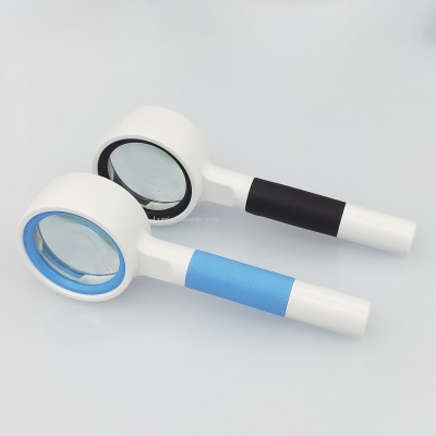 Explosion 8037-2 High-Power 16-Fold HD Double-Layer Lens Handheld Magnifying Glass Elderly Reading Maintenance Appraisal