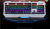 Aula/Tarantula F2009 Internet Bar Mechanical Keyboard Green Shaft 104 Key Horse Running Mixed Light Game Mechanical Keyboard