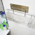 Stainless Steel Rack Punch-Free Kitchen Bathroom Towel Rack Washstand Wall Wall-Mounted Storage Rack