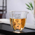 Hexagonal Fair Mug Heat-Resistant Borosilicate Glass Tea Serving Pot Japanese Style Tea Pitcher Fair Cup Fair Mug Water Tea Cup