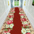 Wholesale Crystal Velvet Printing Carpet Coiled Material Hotel Corridor Aisle Plant Flower Carpet Stair Mat Can Be Cut