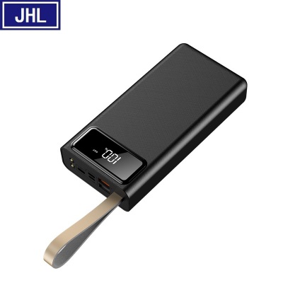 Hot Sale Large Capacity 30000 MA Power Bank Digital Display Mirror Fast Charging Power bank General-Purpose Custom Logo.