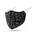 Lace Double-Layer Breathable Thin Cotton Mask Dust-Proof Ear Mask with Diamond Washable Mask