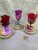 Valentine's Day Hot Products, High-End Quality, Glass Products, with Lights Artificial Rose, Suitable for All Kinds