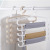 Plastic Trousers Rack Trouser Press Creative Home Multi-Layer Storage Multifunctional Clothes Hanger Five-Layer Towel