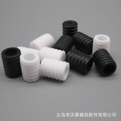 Factory Direct Sales Masks Accessories Bell Silicone Anti-Slip Buckle Spiral Cover Rubber Cylindrical Buckle Rubber Band Ear String Clip